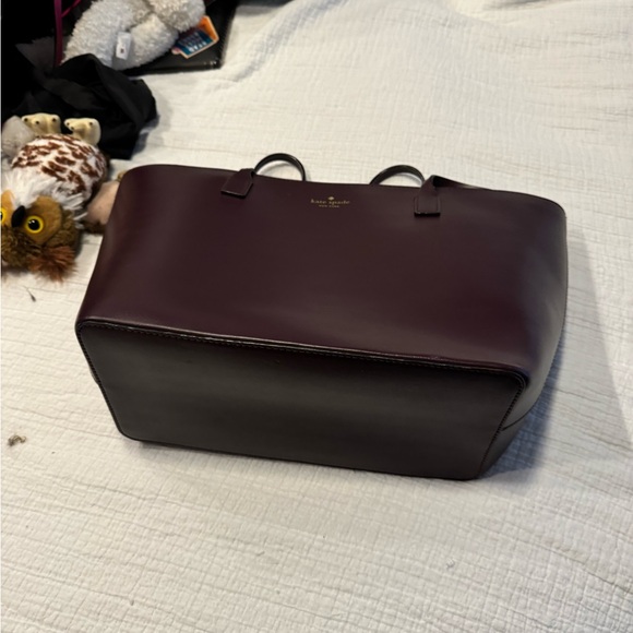 Kate Spade New York Burgundy Large bag with matching wallet purse - Picture 2 of 2
